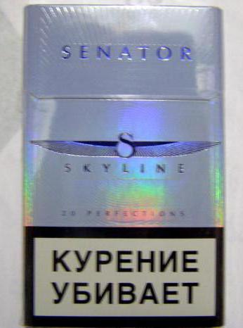 senator kinds of cigarettes tastes