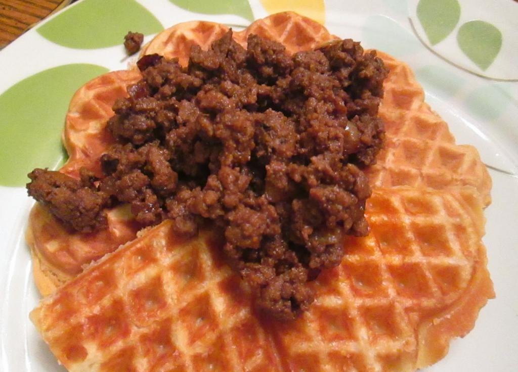 waffle cake snack