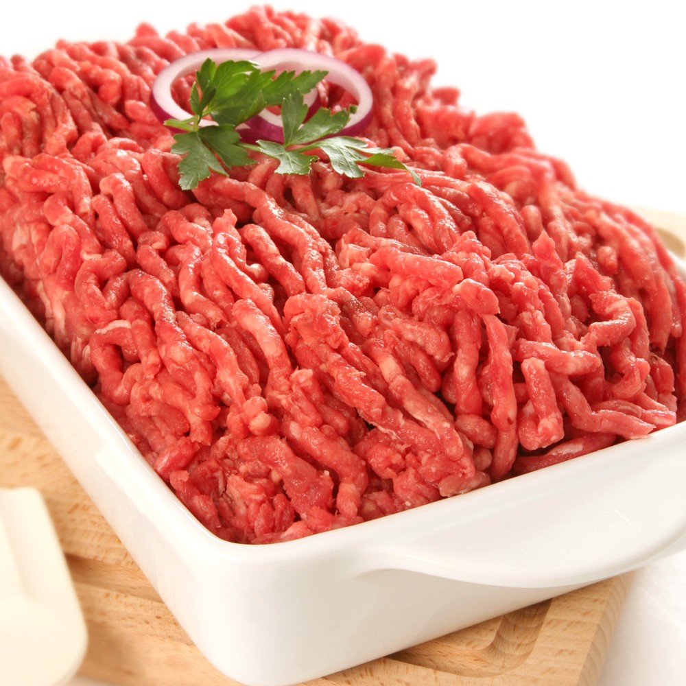 chopped meat