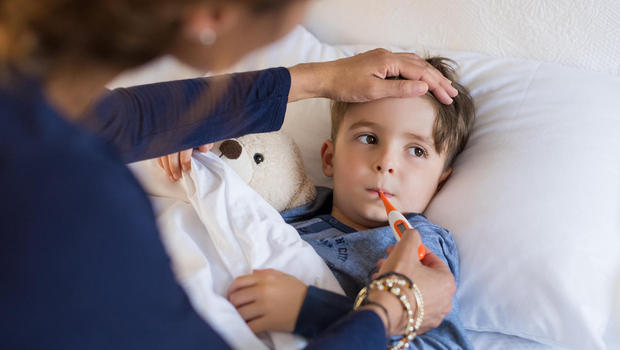 грипп у ребенка