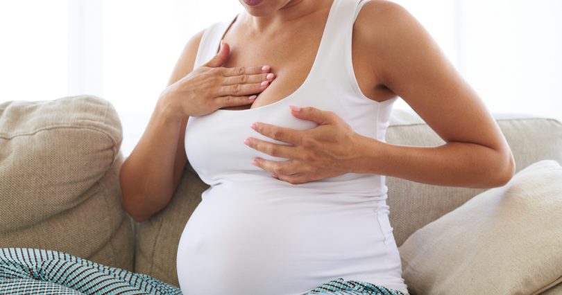 chest pain during pregnancy
