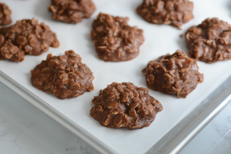 cacao oatmeal cookies