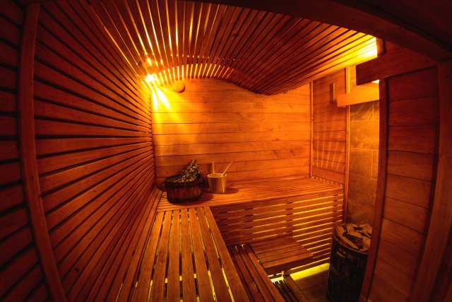 sauna room