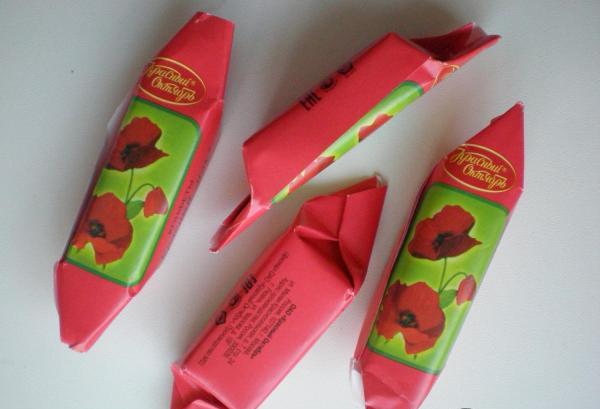 конфеты от "Красный октябрь"
