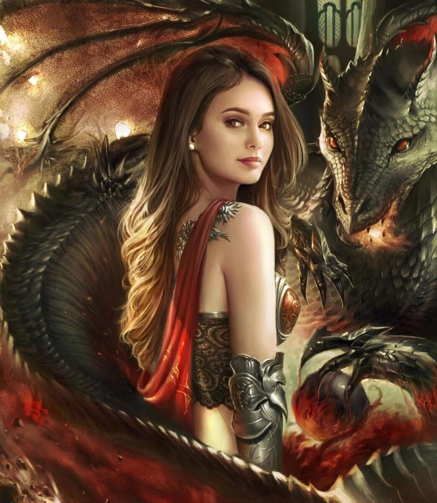 Женщина дракон