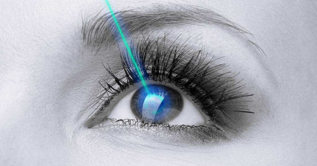 Лазерное лечение глаза
