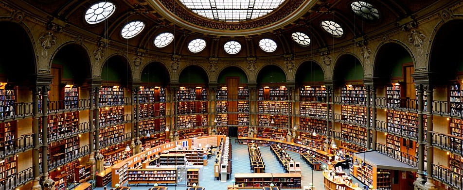 Библиотека в Париже