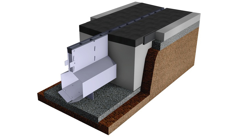 Layout of the drainage system