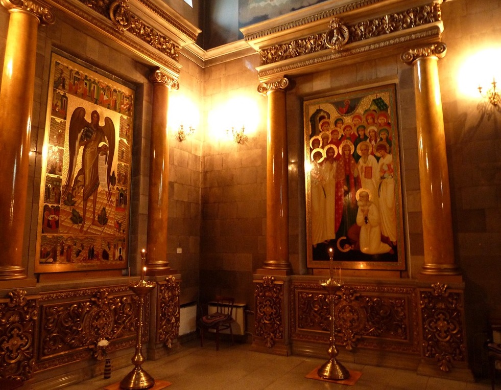 Интерьер собора Кирилла и Мефодия в Самаре