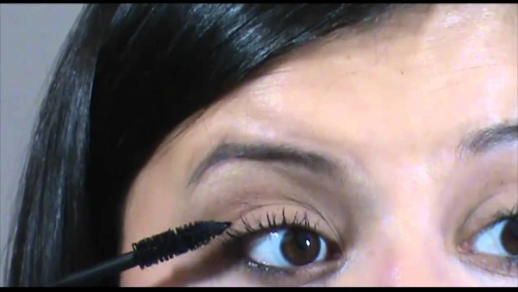 The result of using mascara "Dior"