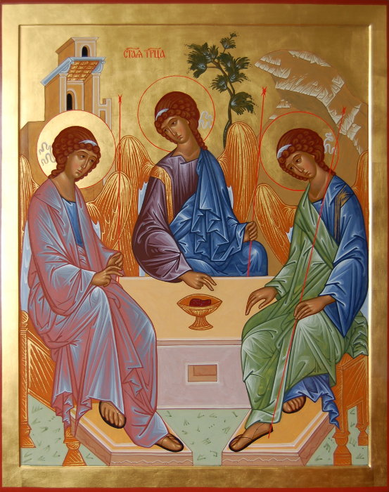 Икона Пресвятой Троицы