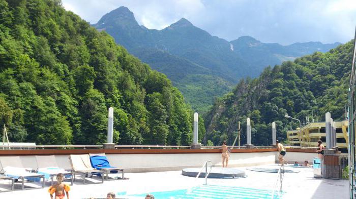 Galaxy in Sochi water park Krasnaya Polyana