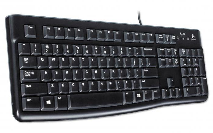 keyboard logitech k120