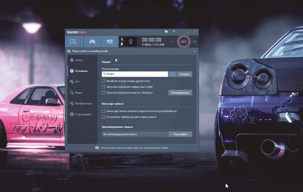 программа для записи bandicam