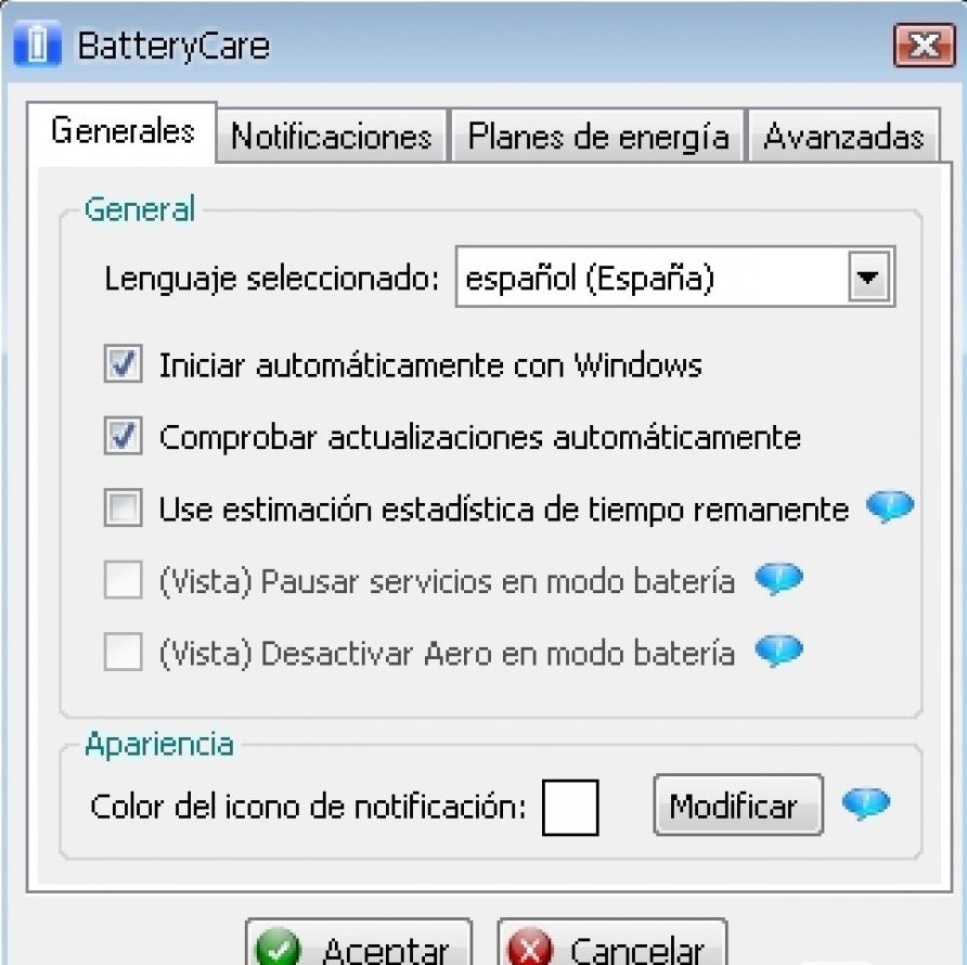 BatteryCare Tool