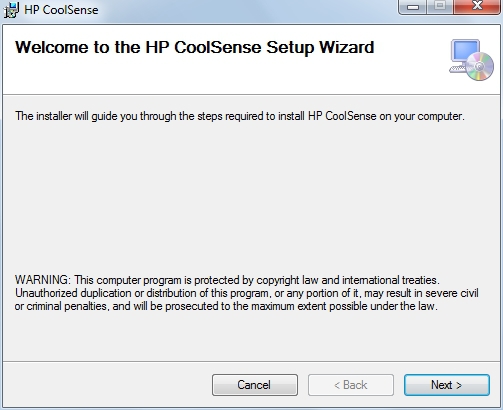 Технология HP CoolSense