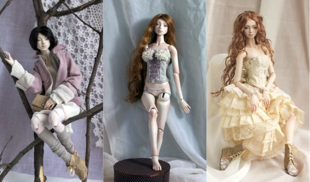 Author dolls of Elena Akimova