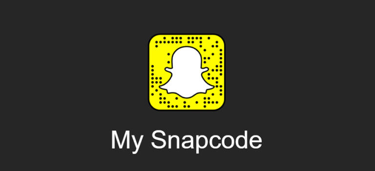 Снапкод приложения Snapchat