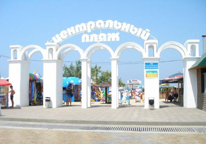 городской пляж Анапа адрес