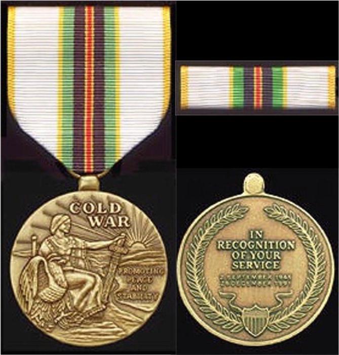 медаль за победу в холодной войне
