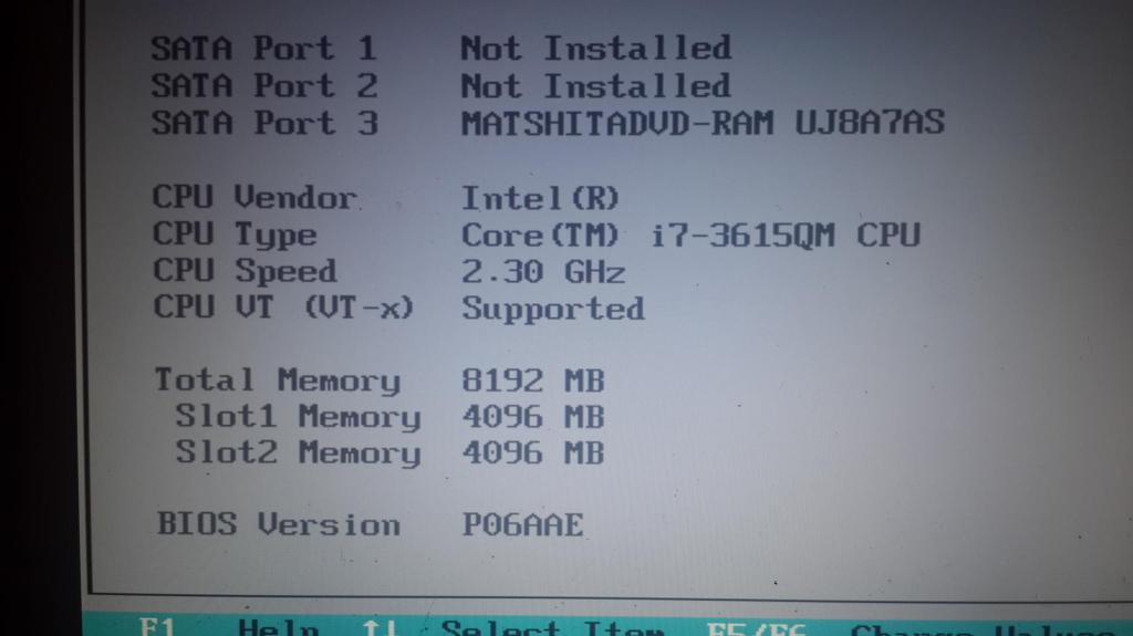 BIOS не видит жесткий диск на ноутбуке