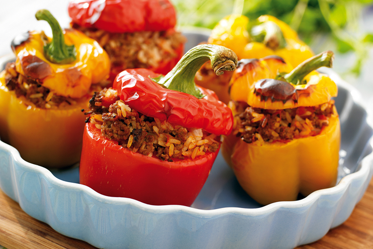 Stuffed Peppers in a Pan