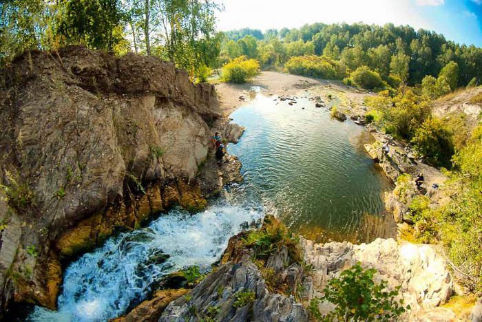 Водопады в новосибирской области названия и фото