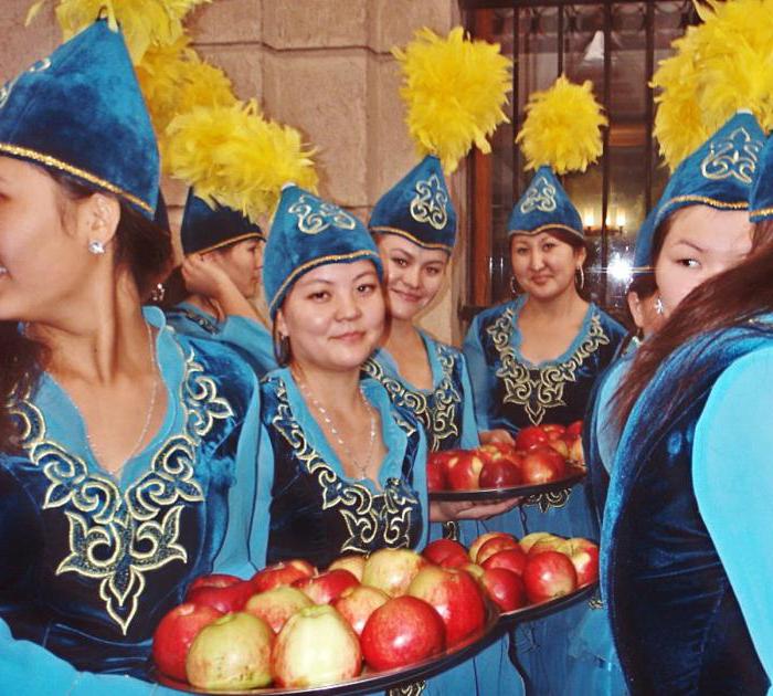 казахский национальный костюм 