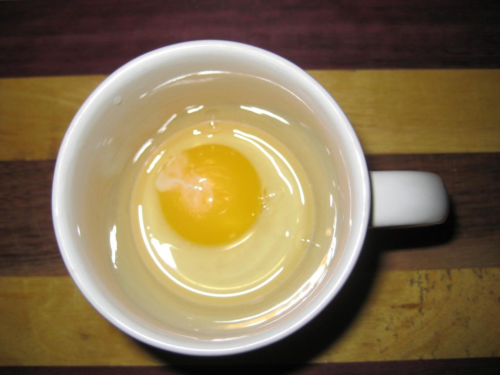 Brown bread and egg hair mask