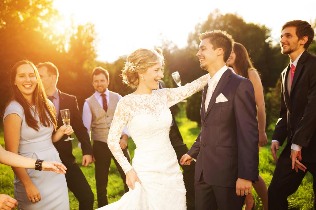 bride and groom