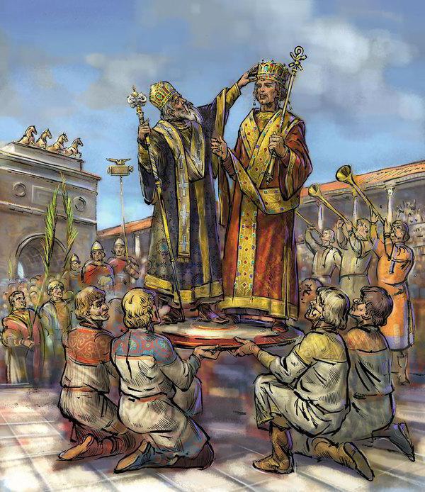 константин император византии