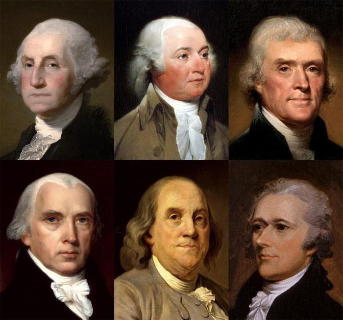 отцы основатели США