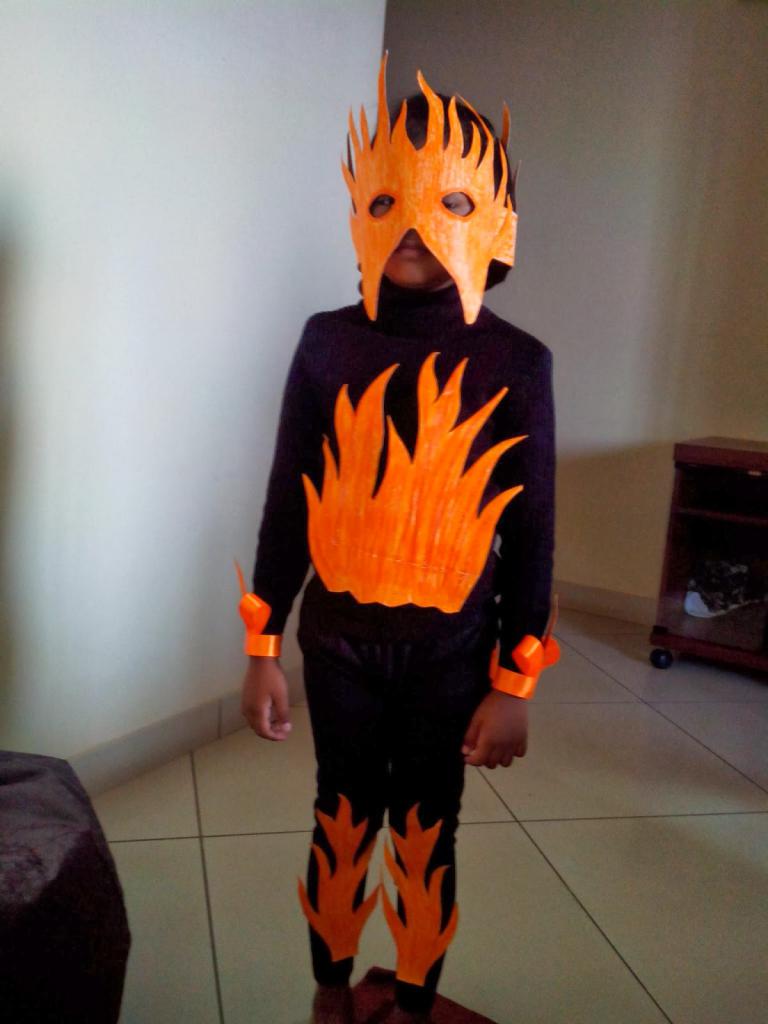 костюм огня для мальчика