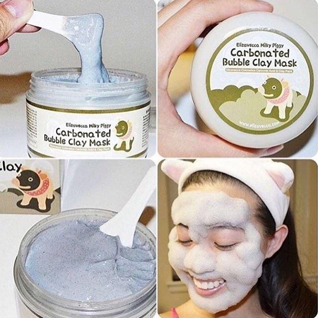 elizavecca milky piggy carbonated bubble mask