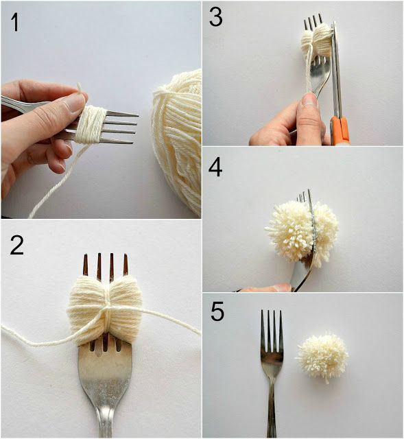 How to make pompons