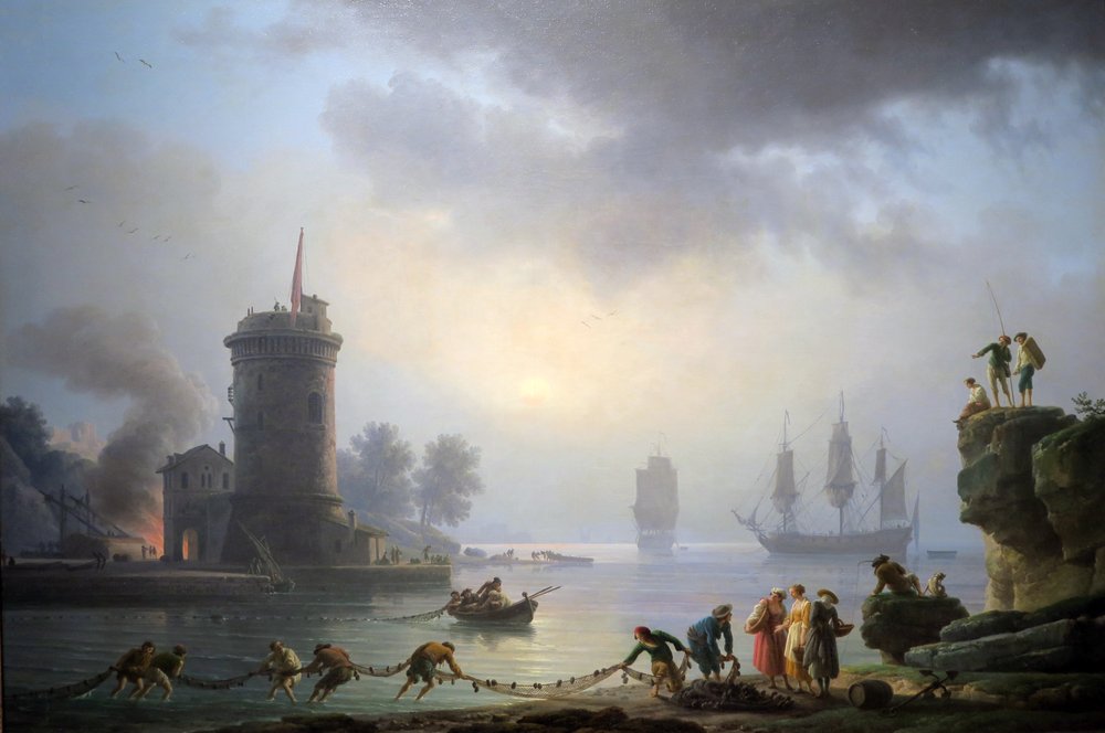 The Morning, Port Scene; 1780