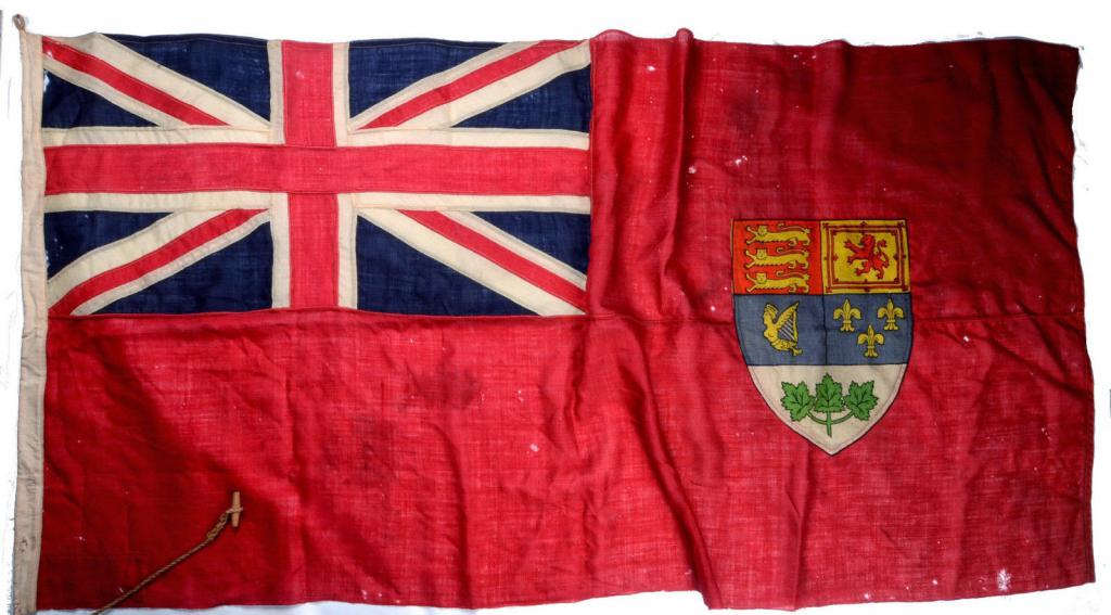 Флаг британского торгового флота в Канаде