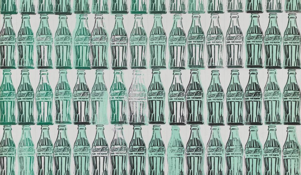 Картина Энди Уорхола Green Coca-Cola Bottles, 1962
