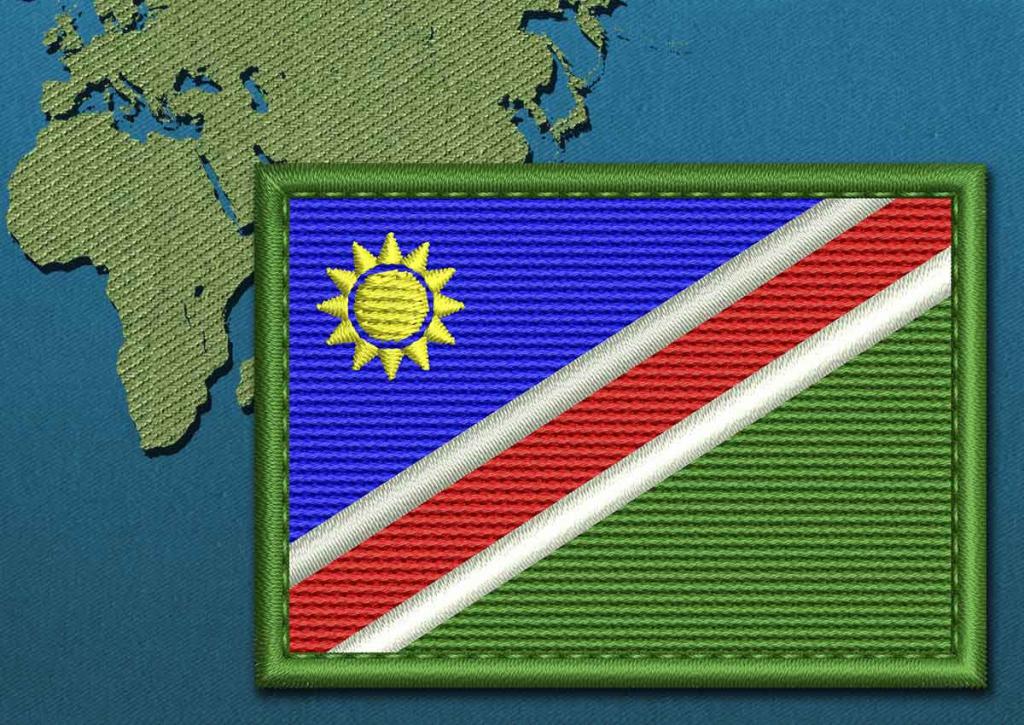Флаг Намибии на нашивке