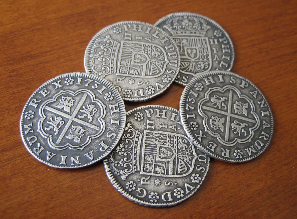 Монеты из серебра