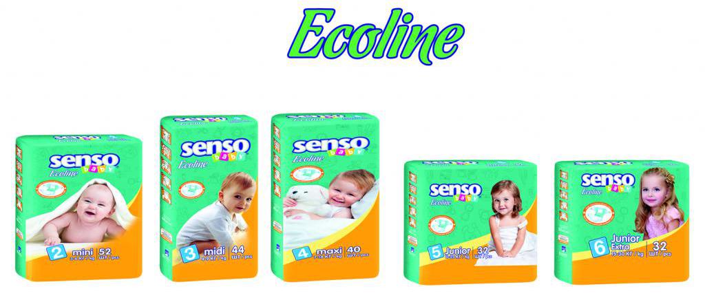 Подгузники Senso Baby eEcoline 40 шт 7 18 кг отзывы