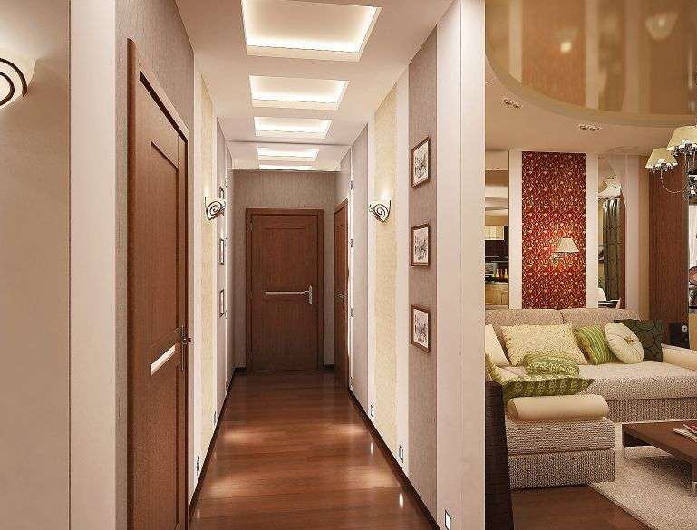 Необычный дизайн коридора в квартире