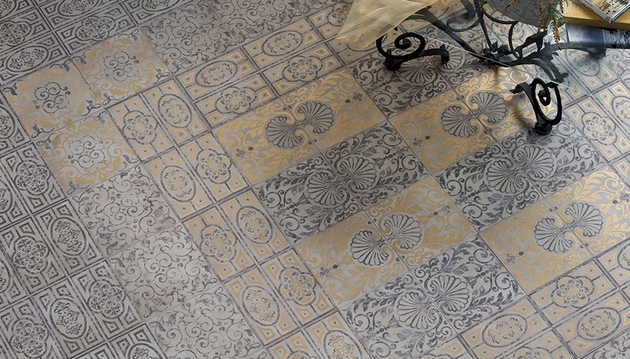 Italian tiles for the kitchen and corridor