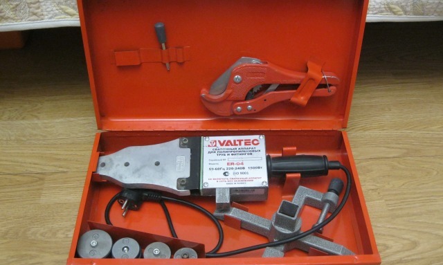 soldering iron for polypropylene pipes Valtec