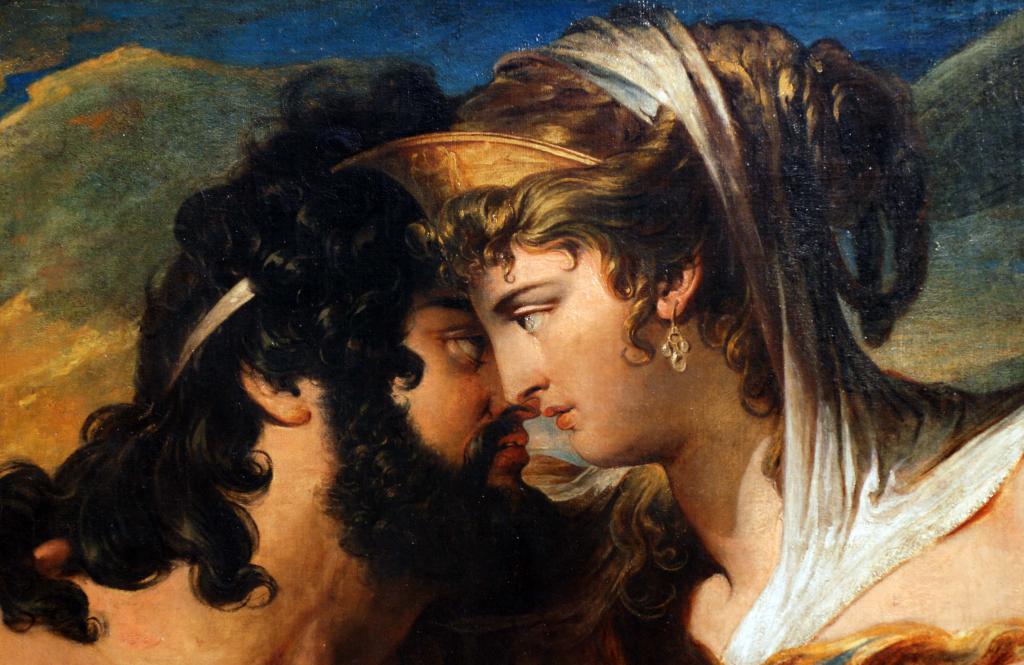 Мифическая Венера с мужчиной