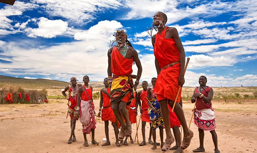 Племя в Танзании