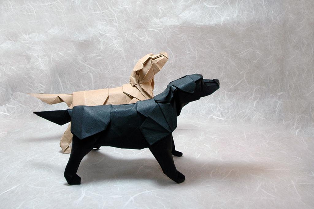 how to make a paper dog