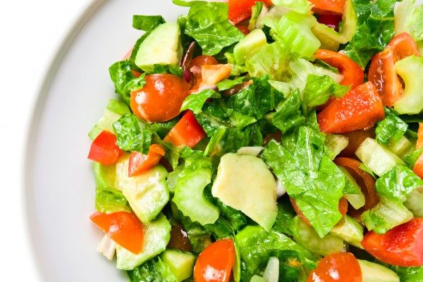 celery stem salad: recipe