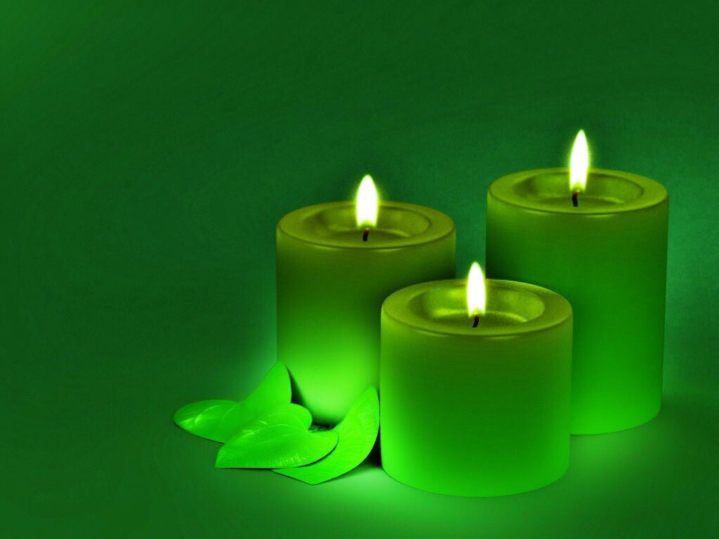 зеленая свеча обряд