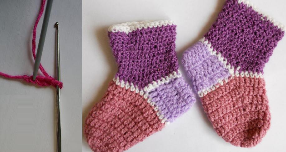 crochet socks for beginners